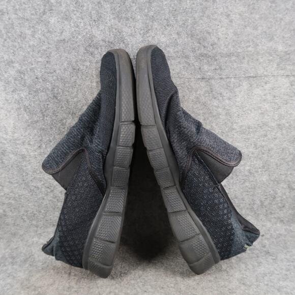 Skechers Shoes Mens 11 Casual Slip On Sneakers Comfort Walking Relaxed Fit Black main image 14